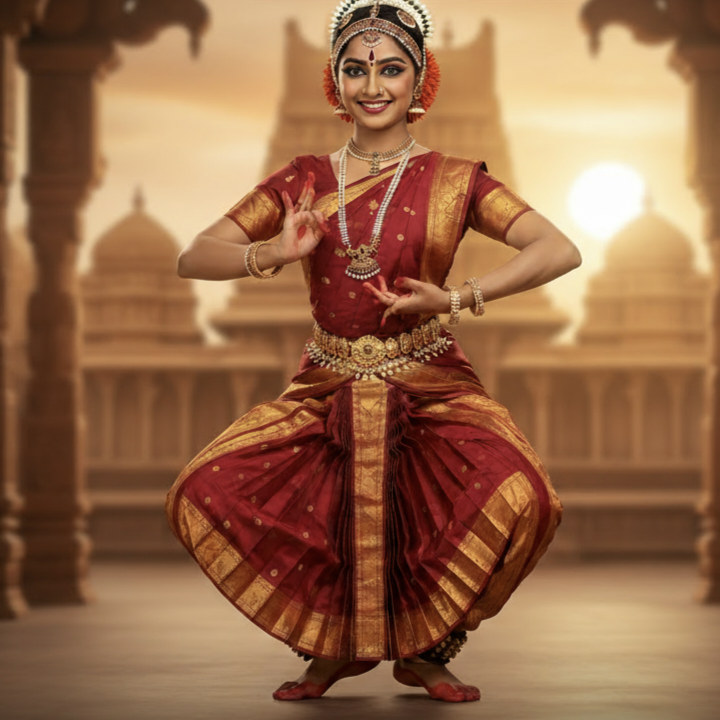 Bharathanatyam costumes